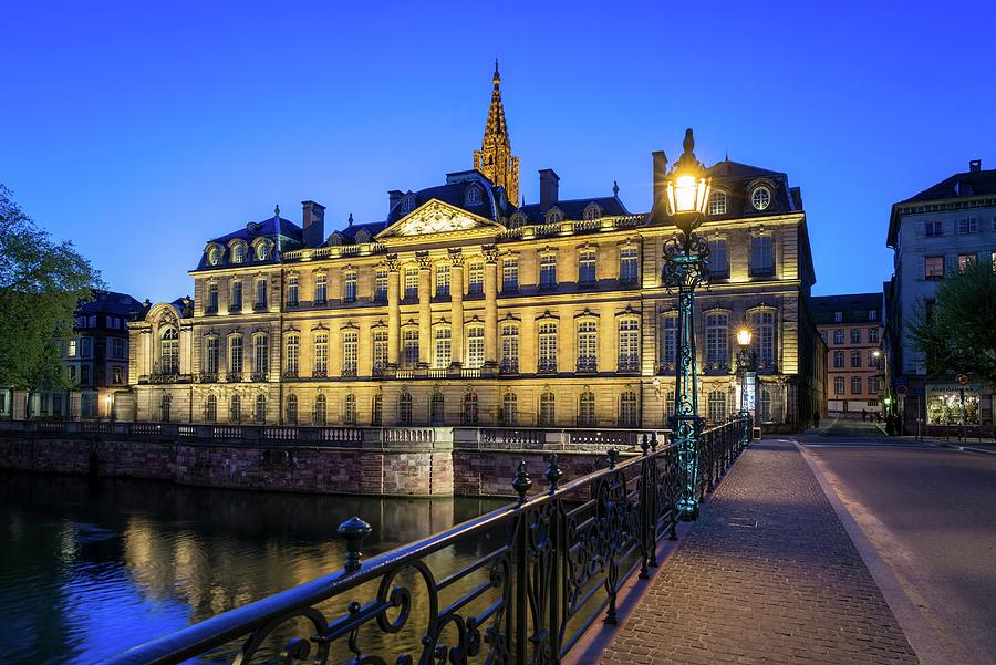 ´palais Rohan´ Rohan Palace At Night Photograph by Sgm Fine Art America