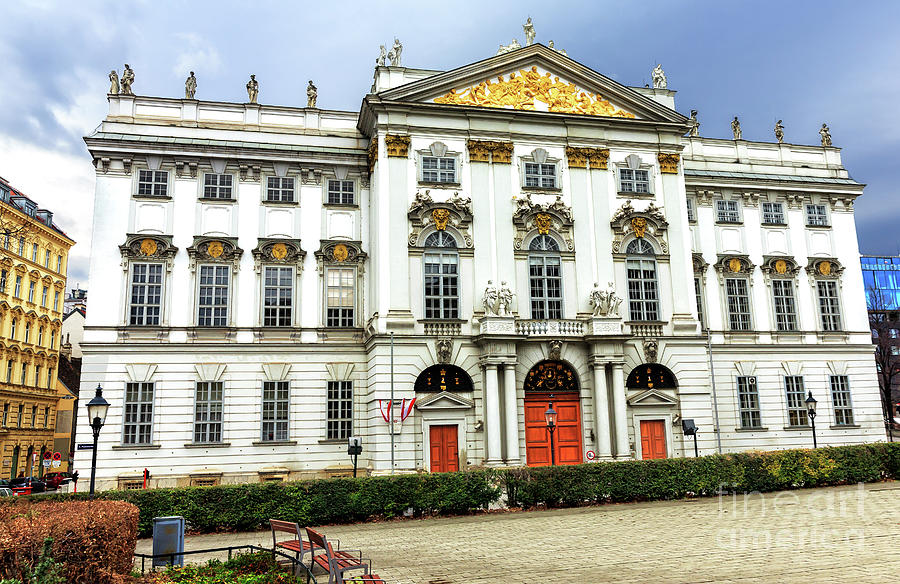 Palais Trautson Design in Vienna Photograph by John Rizzuto