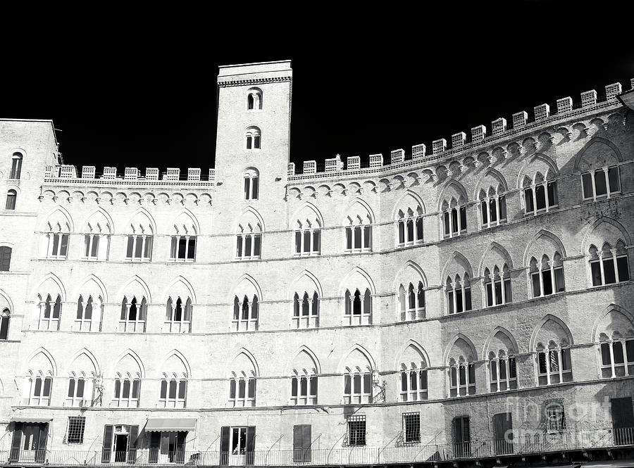 Palazzo Sansedoni Siena Photograph by John Rizzuto