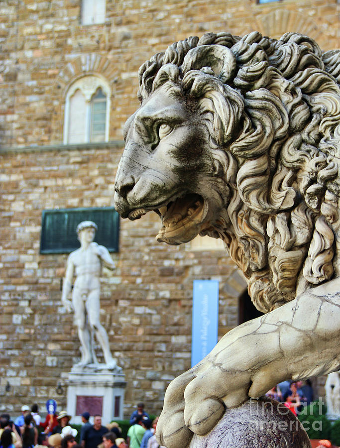 Palazzo Vecchio Statues 9795 Photograph by Jack Schultz