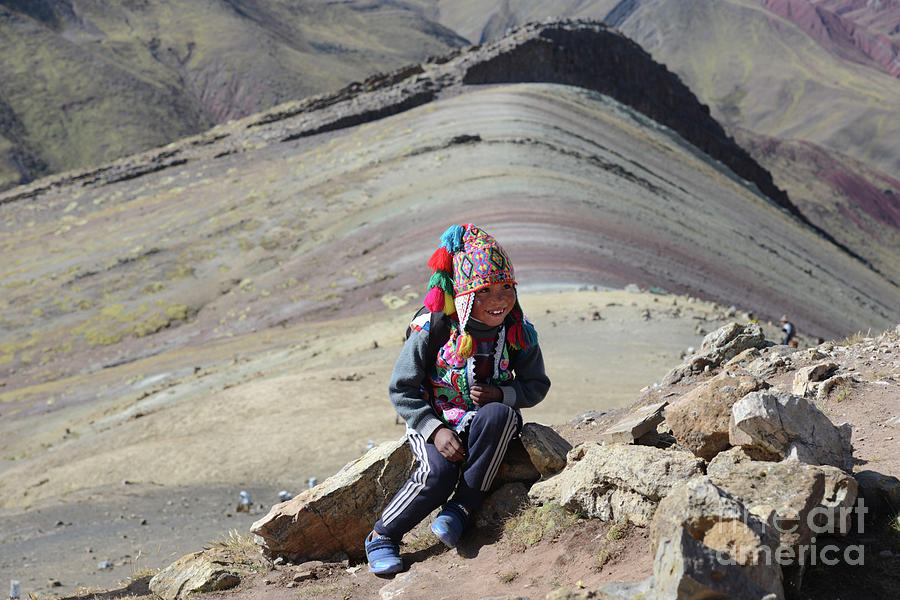 Palccoyo Rainbow Mountain Peru # 11 Photograph by Andre Csillag