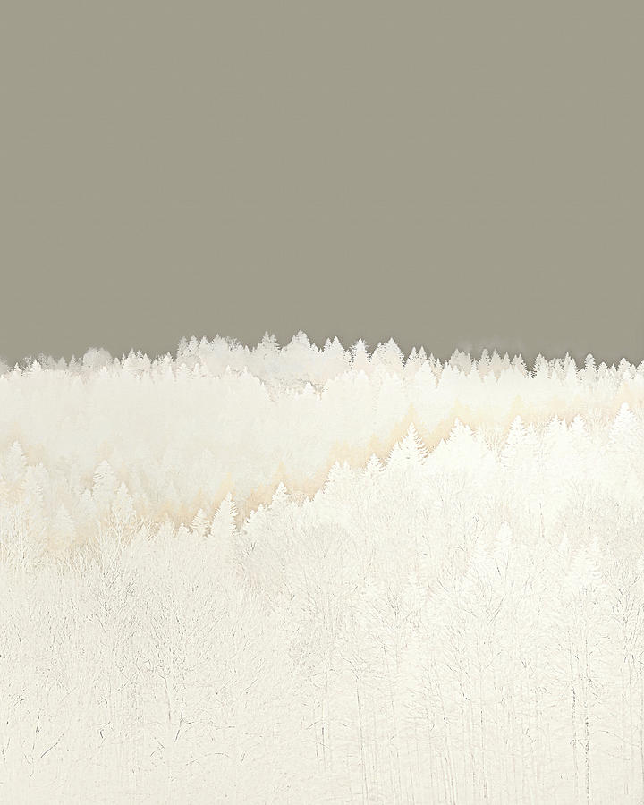 Pale Forest Abstract by Menega Sabidussi Pale Forest Abstract by Menega Sabidussi
