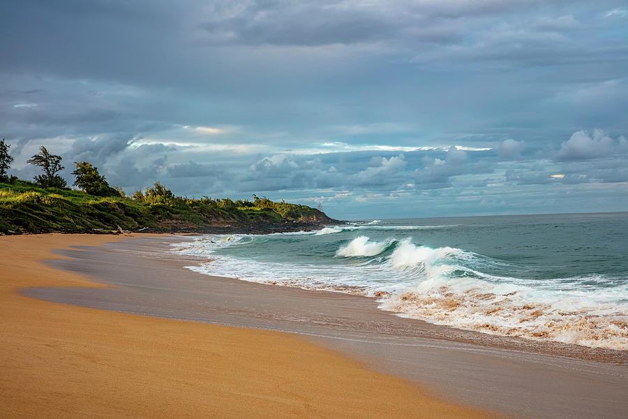 Paliku Aka Donkey Beach In Kealia Photograph by Chuck Haney - Pixels