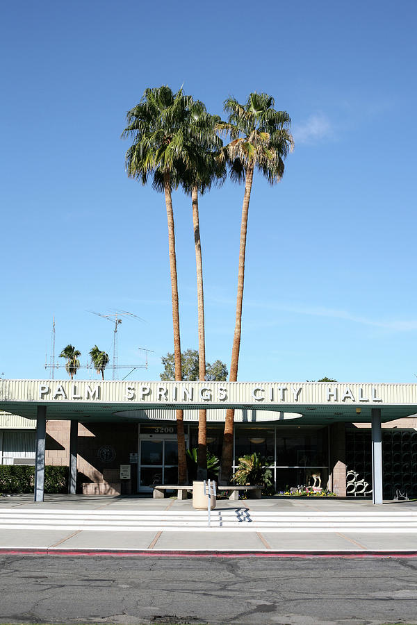 Palm Springs City Hall Photograph by Jim Steinfeldt