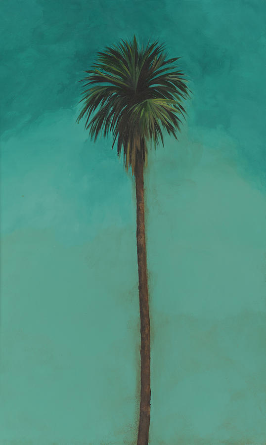 Austin Painting - Palm Springs Palm by Mickey Mayfield