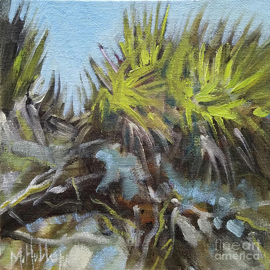 Palmetto Hill Painting by Mary Hubley
