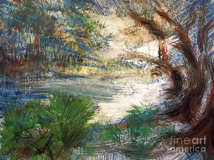 PalmettoIsle Painting by Francelle Theriot