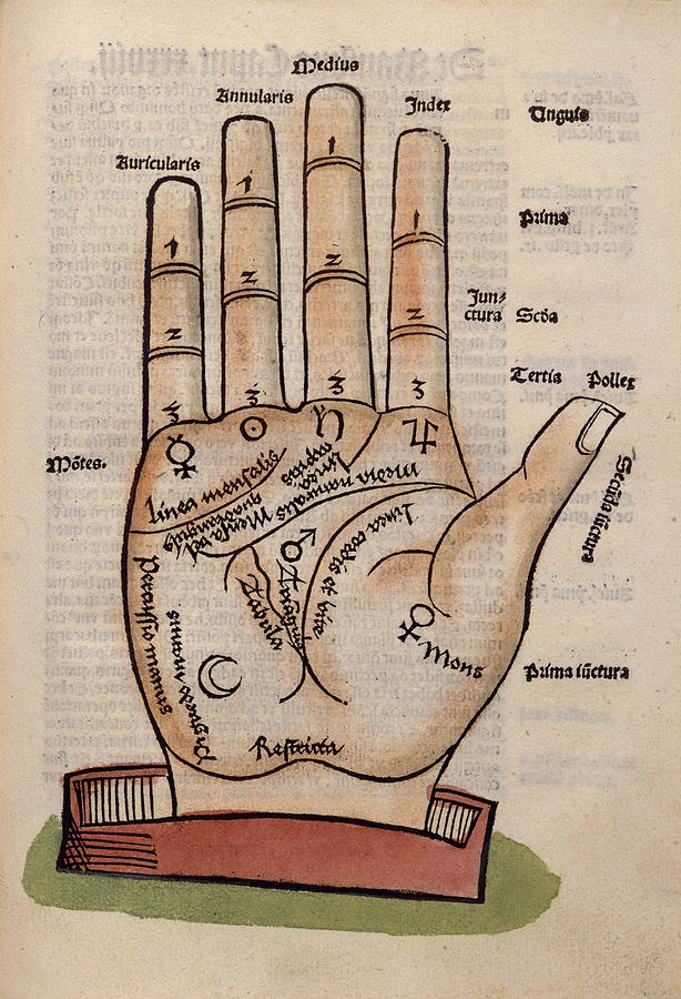 Palmistry, 1501 Photograph by Science Source