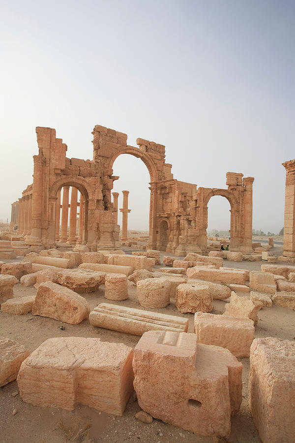 Palmyra Ruins, Syria Photograph by Michele Falzone