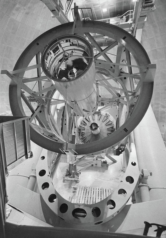 Astronomical Photograph - Palomar Observatory by J R Eyerman