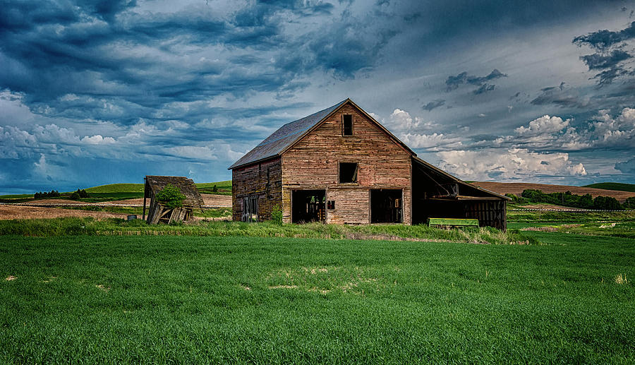 Palouse abondon Farm Photograph by Minnetta Heidbrink - Fine Art America