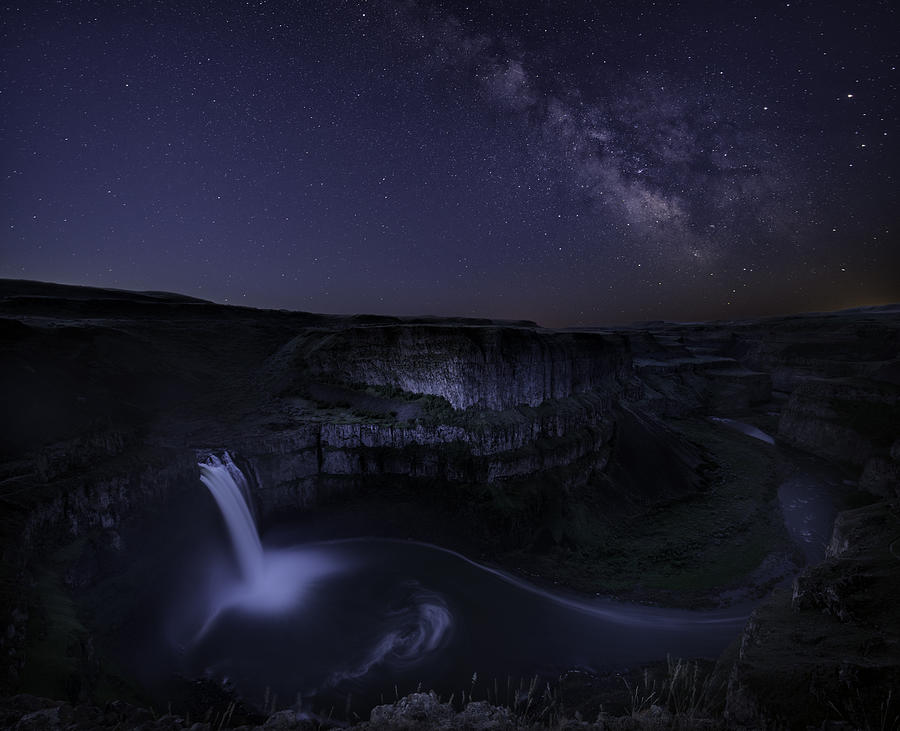 Palouse Fall Photograph by Menghuailin - Fine Art America