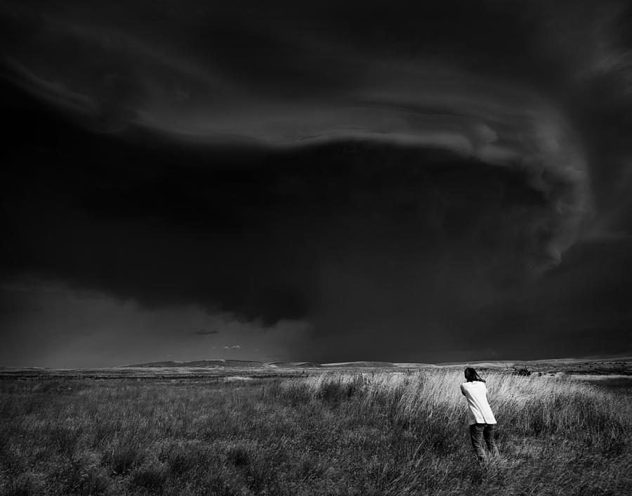 Palouse Storm Arrives Photograph by Paul Kammer