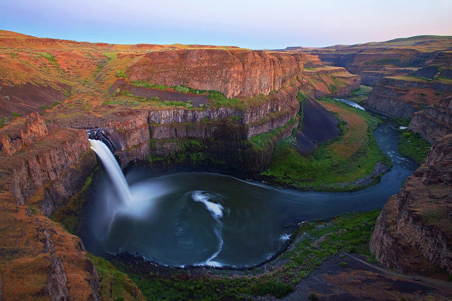 Palouse Waterfall, Washington State Digital Art by Andrea Pozzi - Fine ...