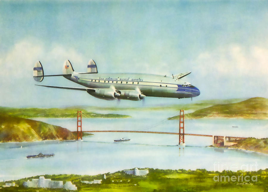 Pan Am 1947 Digital Art by Steven Parker