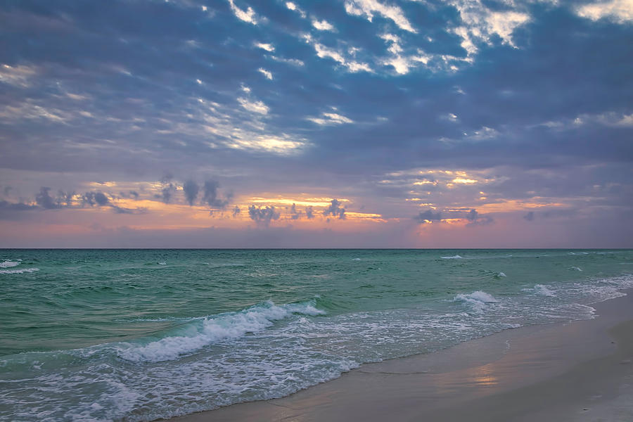 Panama City Beach Sunset Photograph by Lorraine Baum