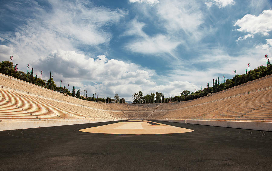 Panathenaic Stadium, Athens, Greece Digital Art by Lost Horizon Images