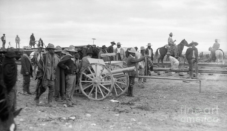 Pancho Villa Directing Cannon Fire Photograph by Bettmann Pancho Villa Directing Cannon Fire Photograph by Bettmann