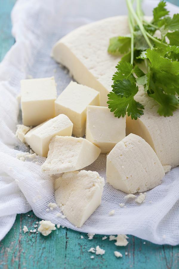 Paneer Cheese, Sliced Photograph by Eising Studio - Food Photo & Video