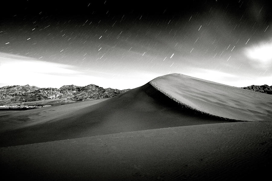 Panimant Dunes Moonlight Photograph by Mason Cummings