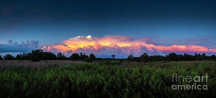 Nature Photograph - Pano-The Far Horizon by Marvin Spates