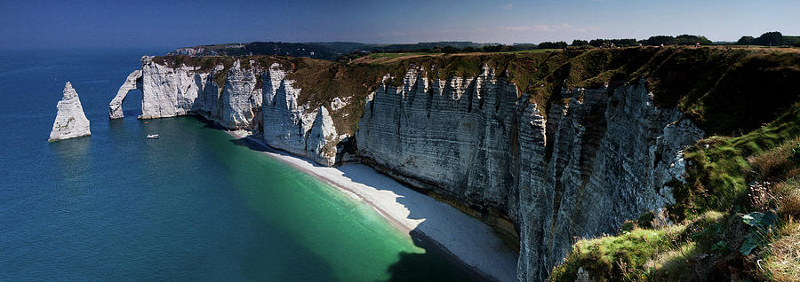 Panorama Etretat by Istv?n Nagy - Fine Art America