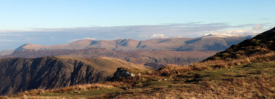 Panorama from Dalehead Photograph by Lukasz Ryszka