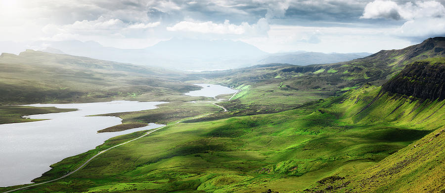 Panorama From The Storr Photograph by Philipp Klinger