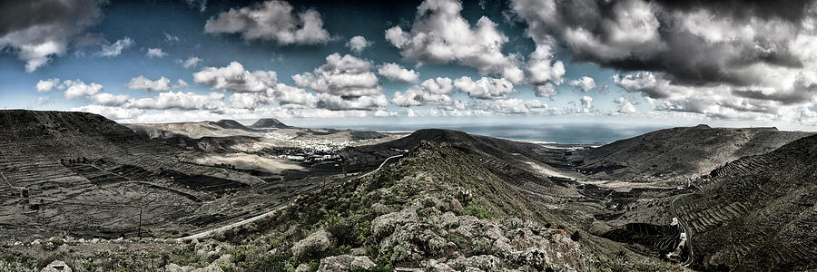 Mountain  - Panorama Lanzarote by Istv?n Nagy