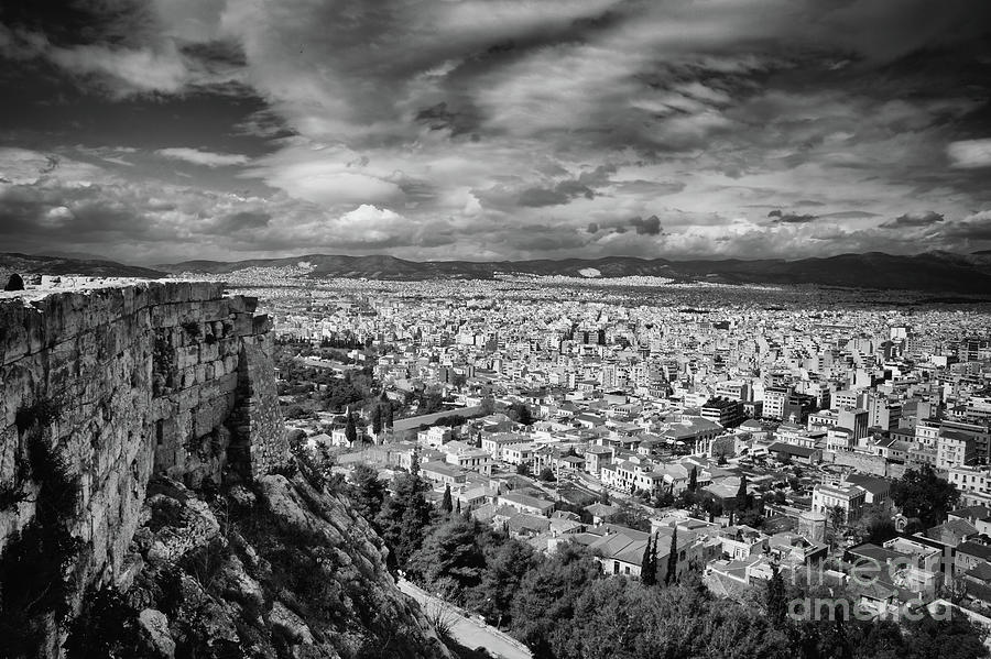 Panorama Of Athens, Greece Photograph