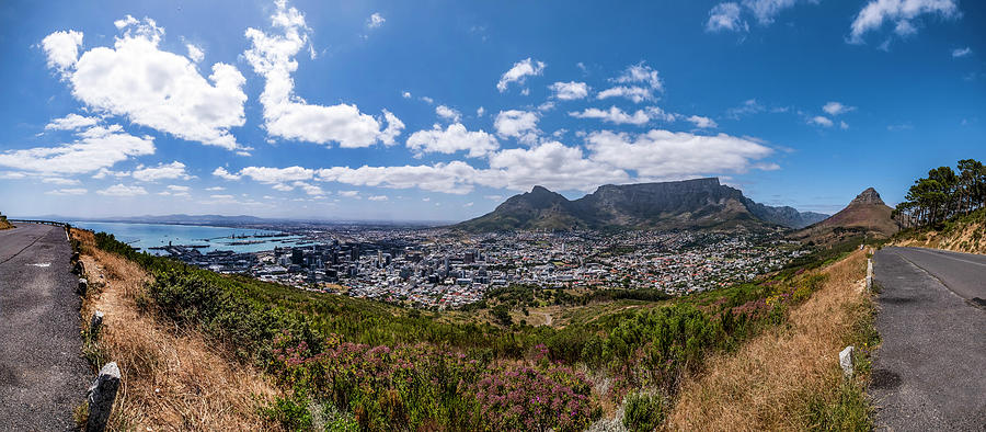 Panorama Of Cape Town, South Africa, Africa Photograph by Arnt Haug