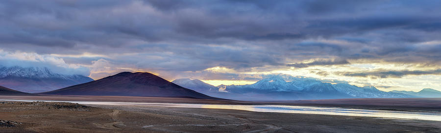 Panorama of Laguna Blanco Photograph by Alex Mironyuk