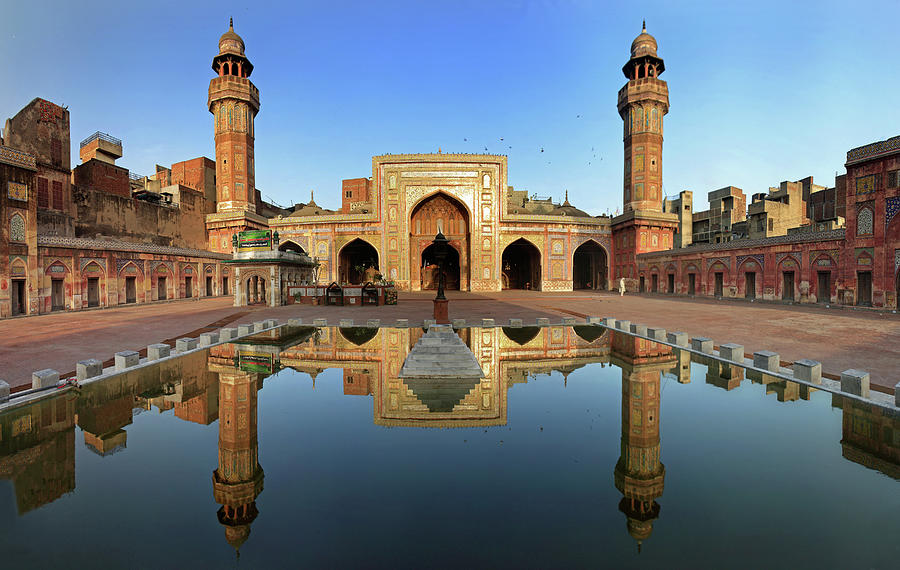 Panorama Of Masjid Wazir Khan By Yasir Nisar