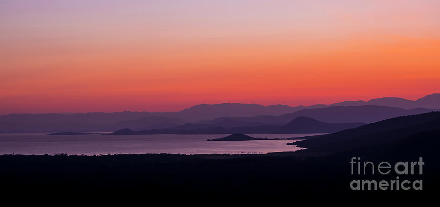Panorama Of Sunrise Over Abaya Lake And Nechisar National Park I Photograph