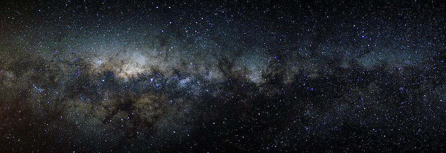 Panorama View Of The Milky Way Photograph by Stephanhoerold