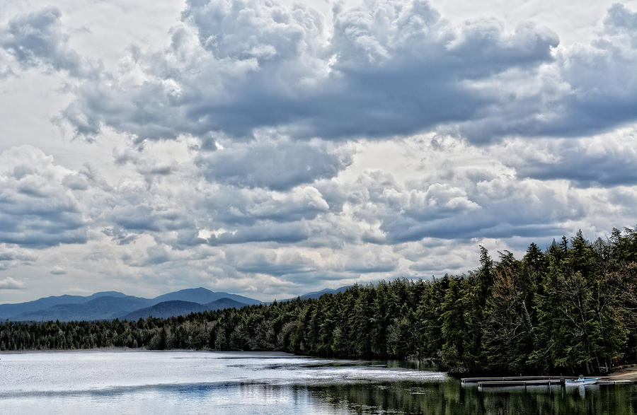 Panoramic Adirondack River View Photograph by Maggy Marsh
