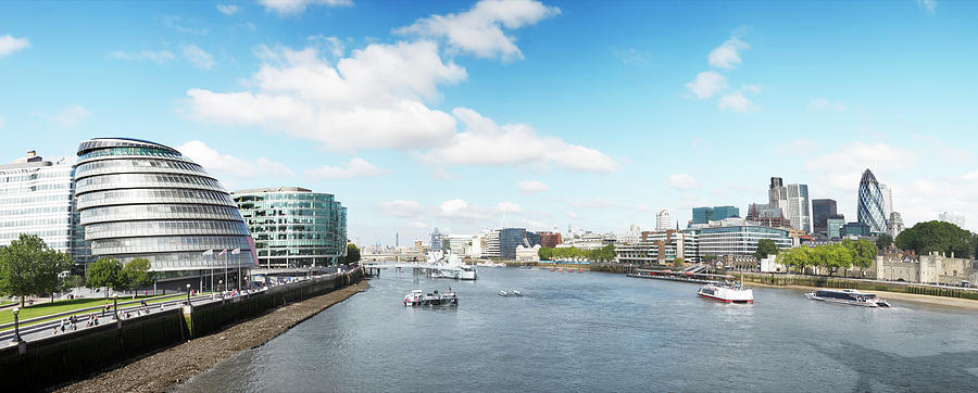 Panoramic London Photograph by R-j-seymour