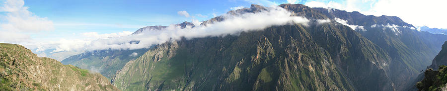 Panoramic Picture Of Canyon Del Colca Photograph by Onfokus