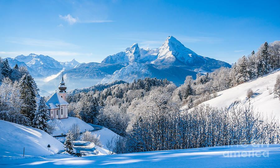 German Photograph - Panoramic View Of Beautiful Winter by Canadastock German Photograph - Panoramic View Of Beautiful Winter by Canadastock