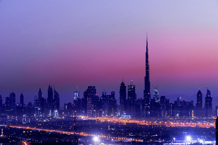 Panoramic view of Dubai, United Arab Emirates Photograph by T ...