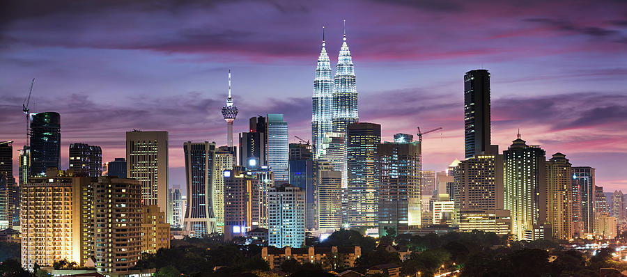 Panoramic View Of Kuala Lumpur Photograph by Bartosz Hadyniak