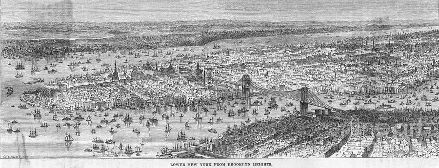 Panoramic View Of New York City Photograph by Bettmann