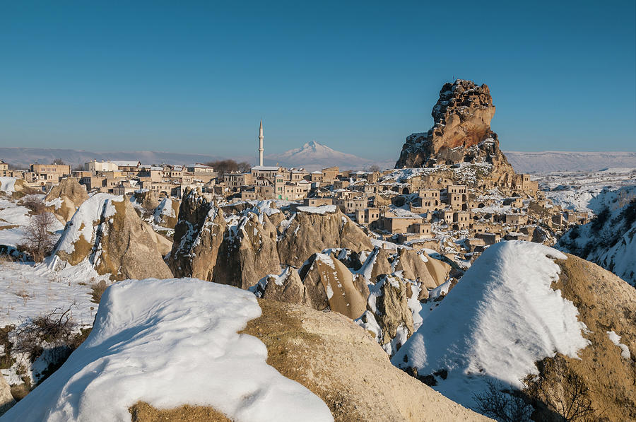 Panoramic View Of Ortahisar And Mount Photograph by Ayhan Altun
