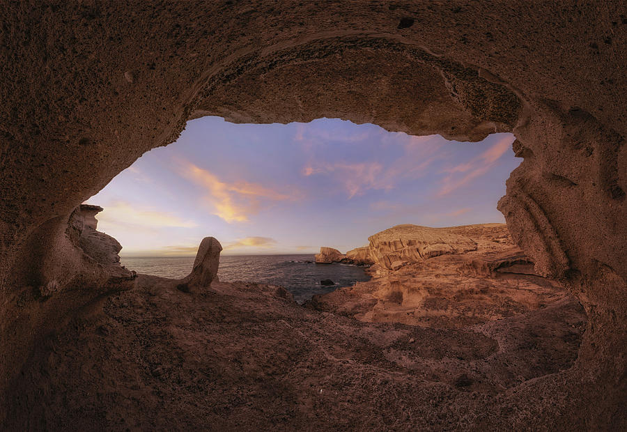 Panoramic View Of San Miguel De Tajao, Tenerife. Photograph by Eliecer  Labory