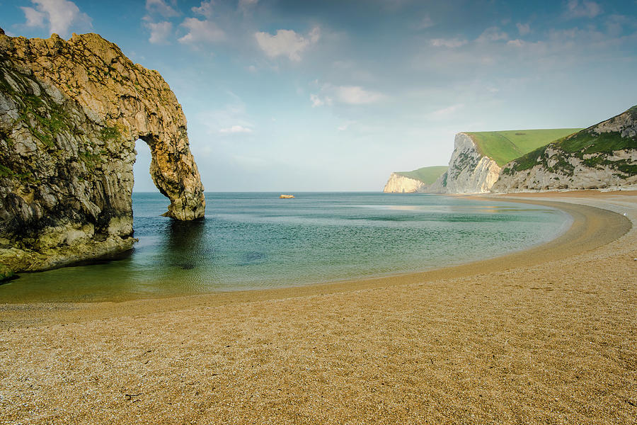 Panoramic View Over Durdle Door Beach Photograph by Marcin Jucha | Fine ...