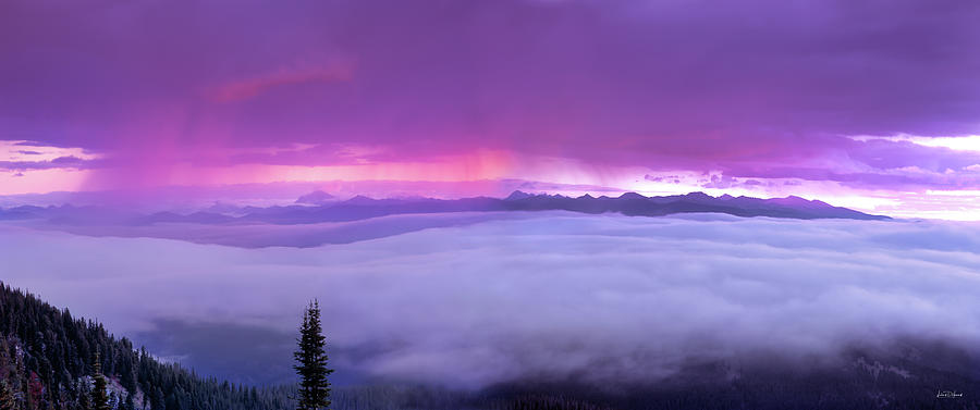 Panoramic Wilderness Photograph by Leland D Howard
