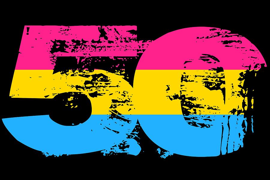 Pansexual Flag Pixel Art : Pixel Pride by JustAGirlCalledLex on