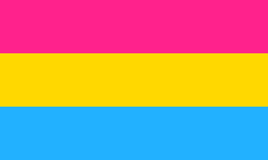 pansexual flag colors hex
