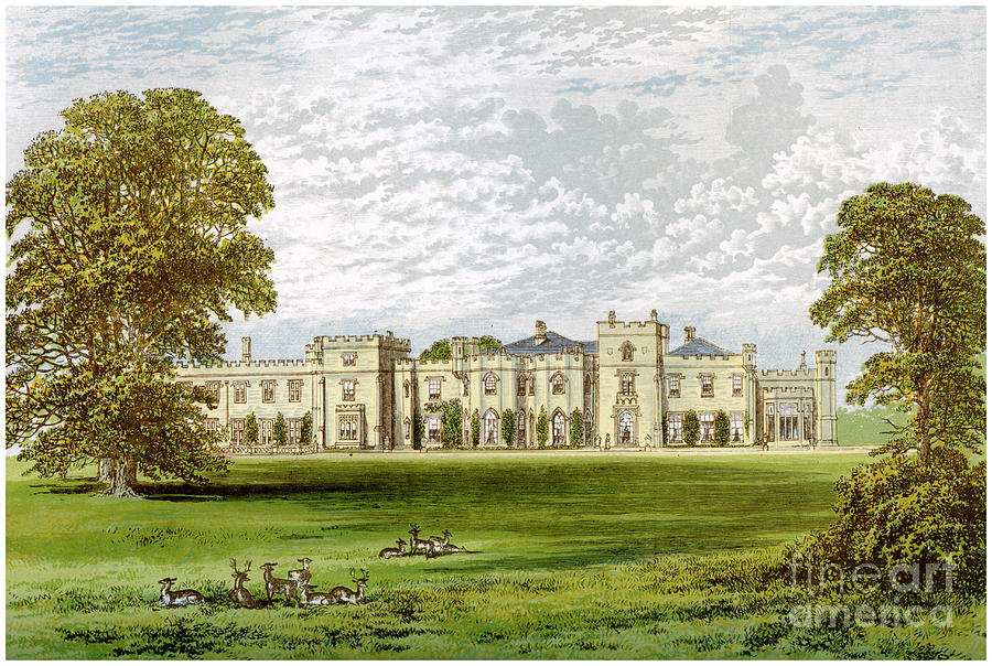 Panshanger Park, Hertfordshire, Home Drawing by Print Collector