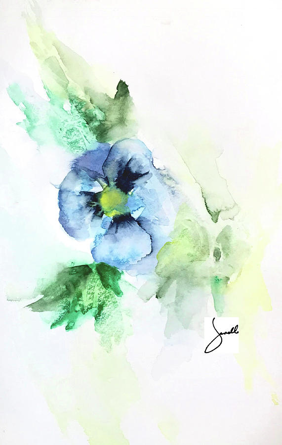Flower Mixed Media - Pansy by Janelle Nichol